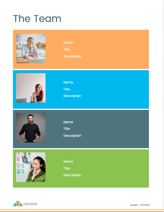 Recruitment Proposal Template